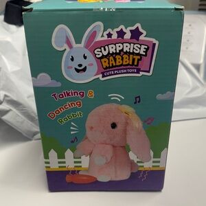 Talking & Dancing Plush Toy - Light Pink